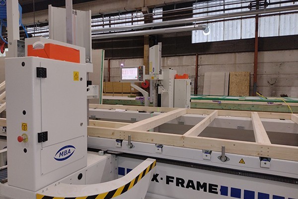 timber frame construction and manufacturing of walls and panels