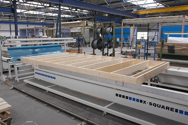 Prefabricated timber frame construction