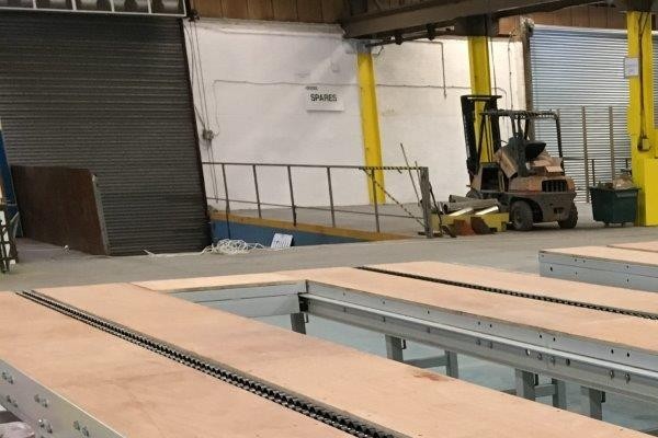 timber frame construction table